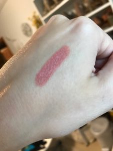makeup lipstick swatch