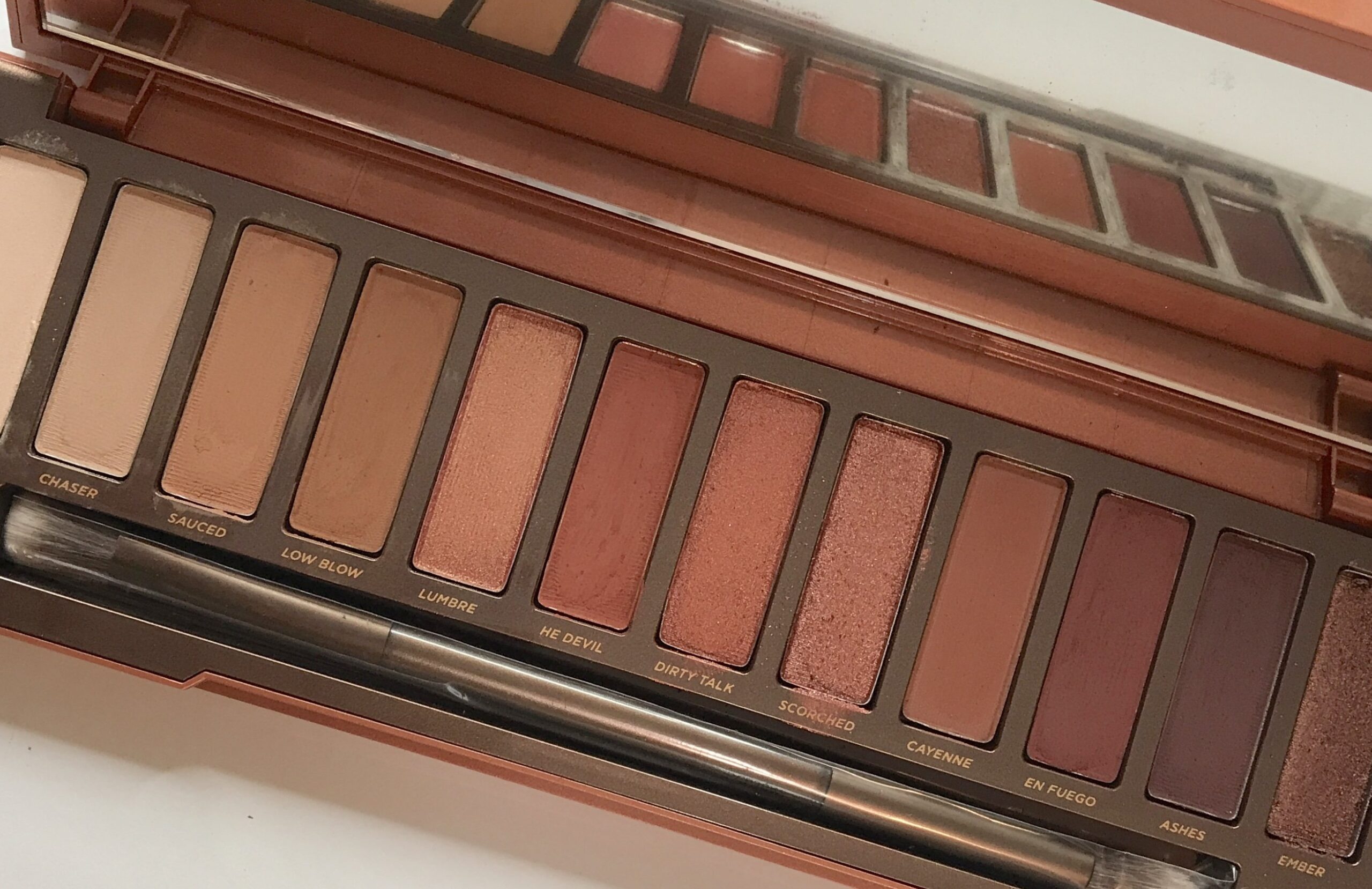 Urban Decay Naked Heat Palette Swatches Review Kelsie Kristine