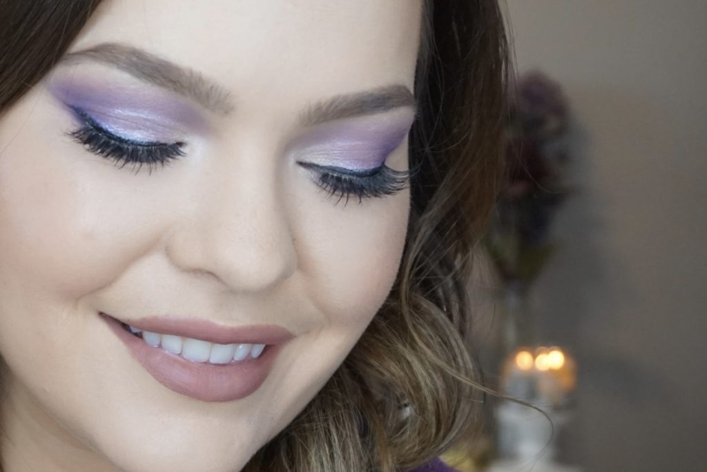 Pantone Ultra Violet Makeup Look - Kelsie Kristine