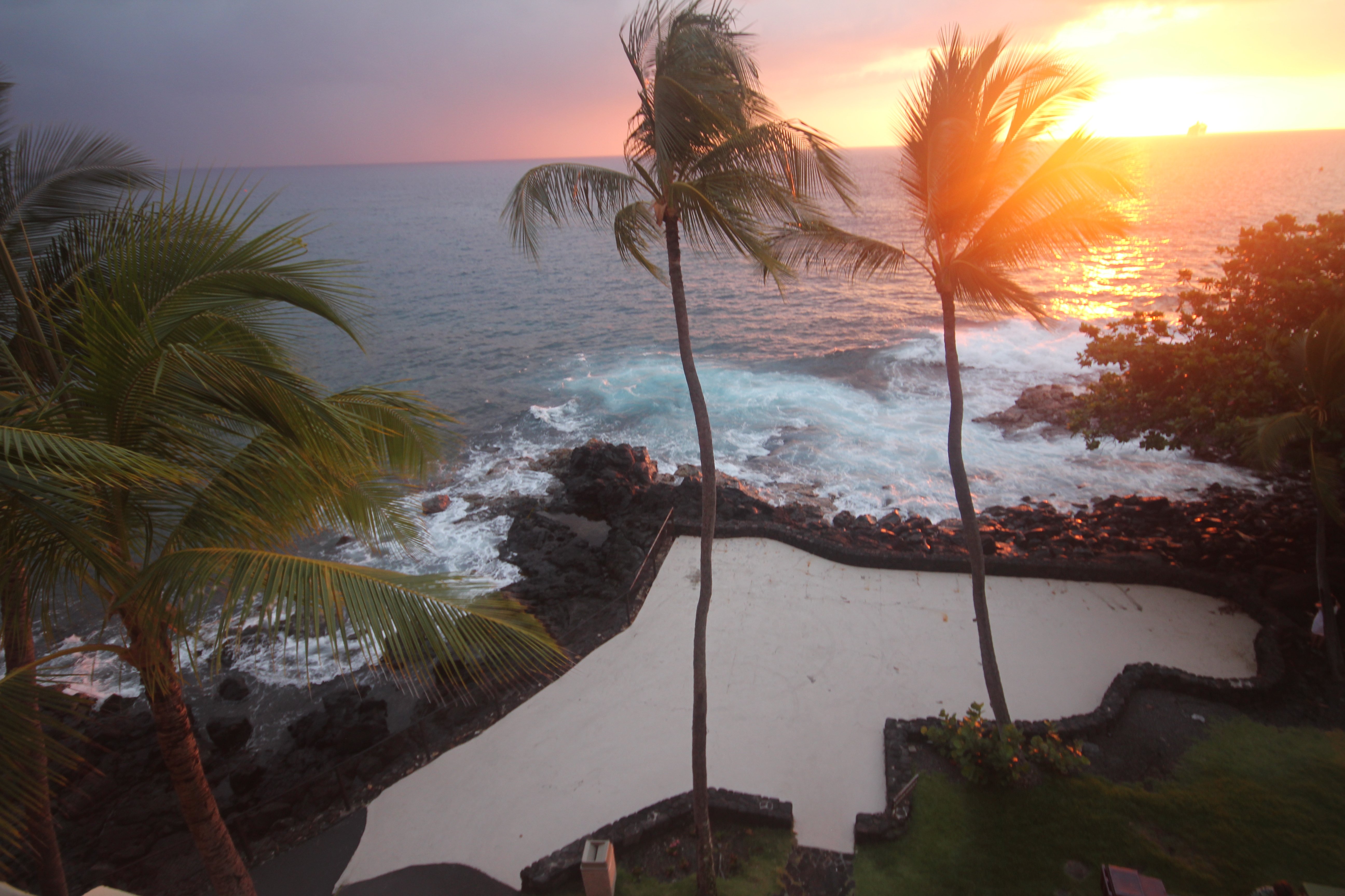 royal kona resort view