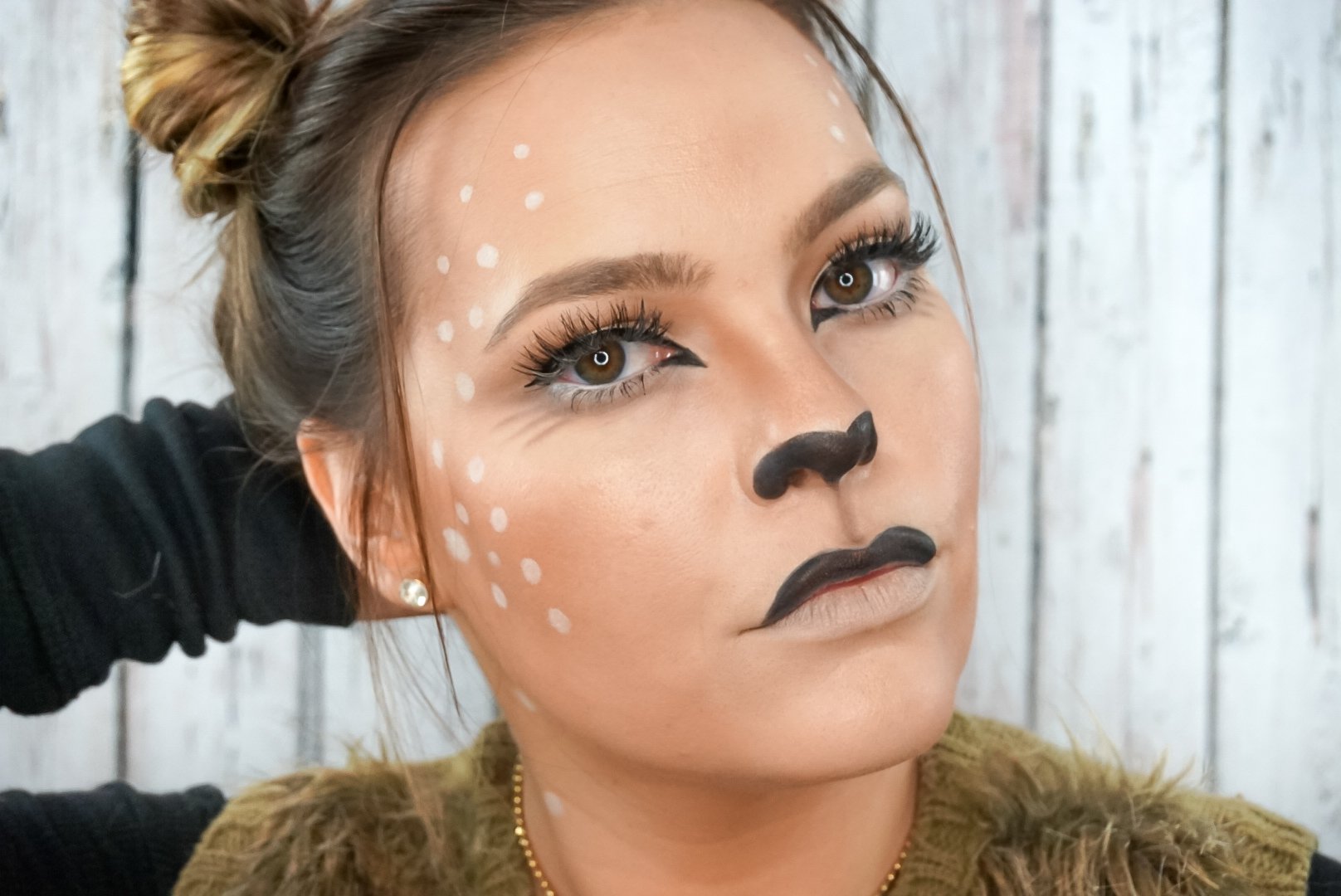Beauty Mix | Deer Makeup Look for Halloween - Kelsie