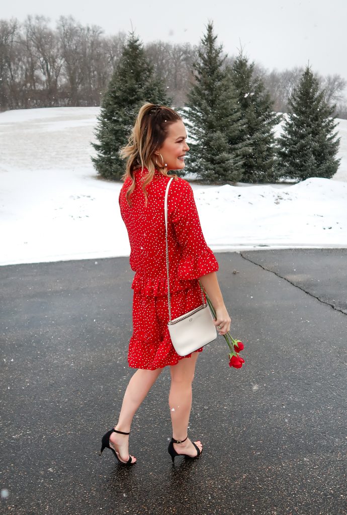 Last Minute Valentine's Day Outfit - Kelsie Kristine