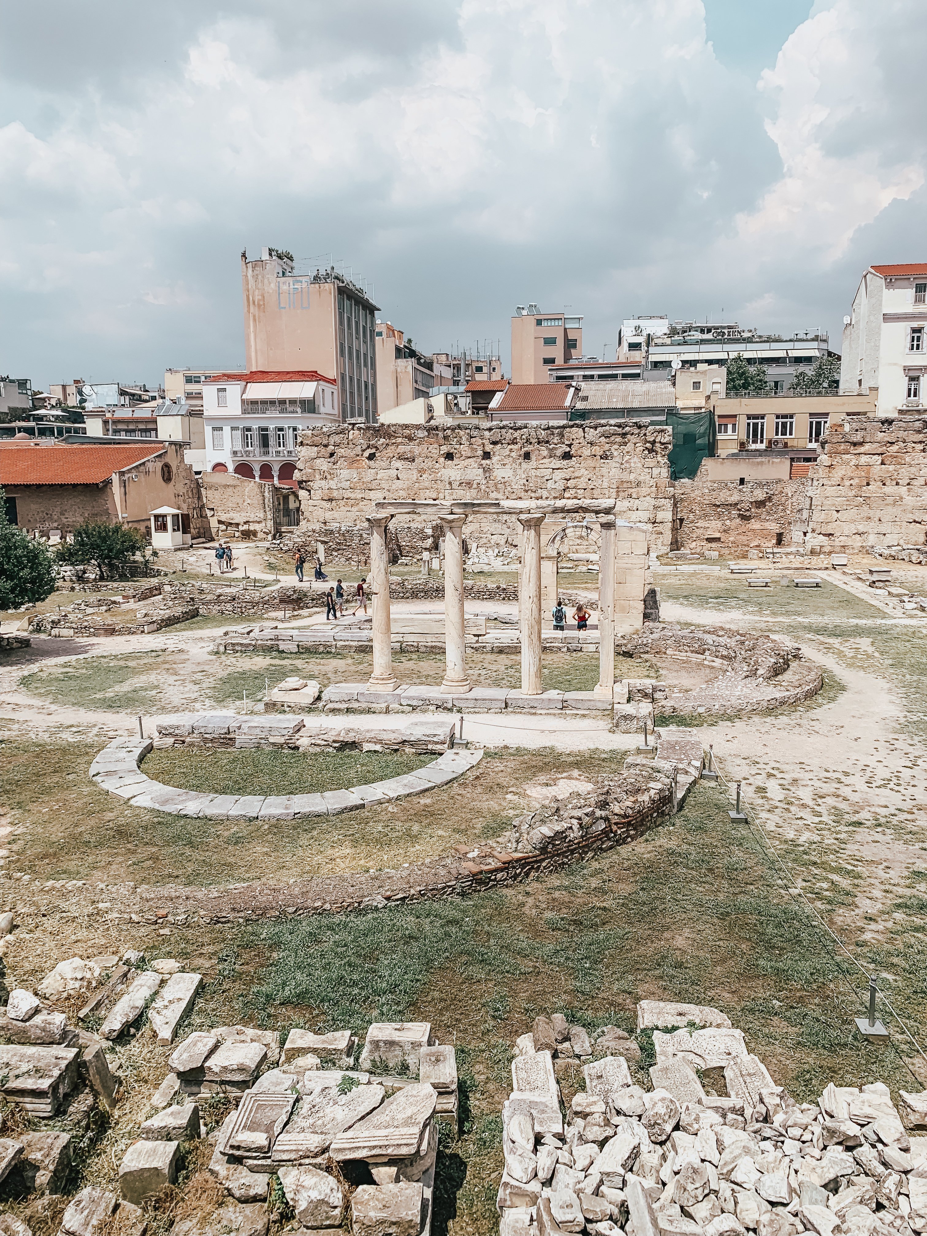 hadrian's library athens