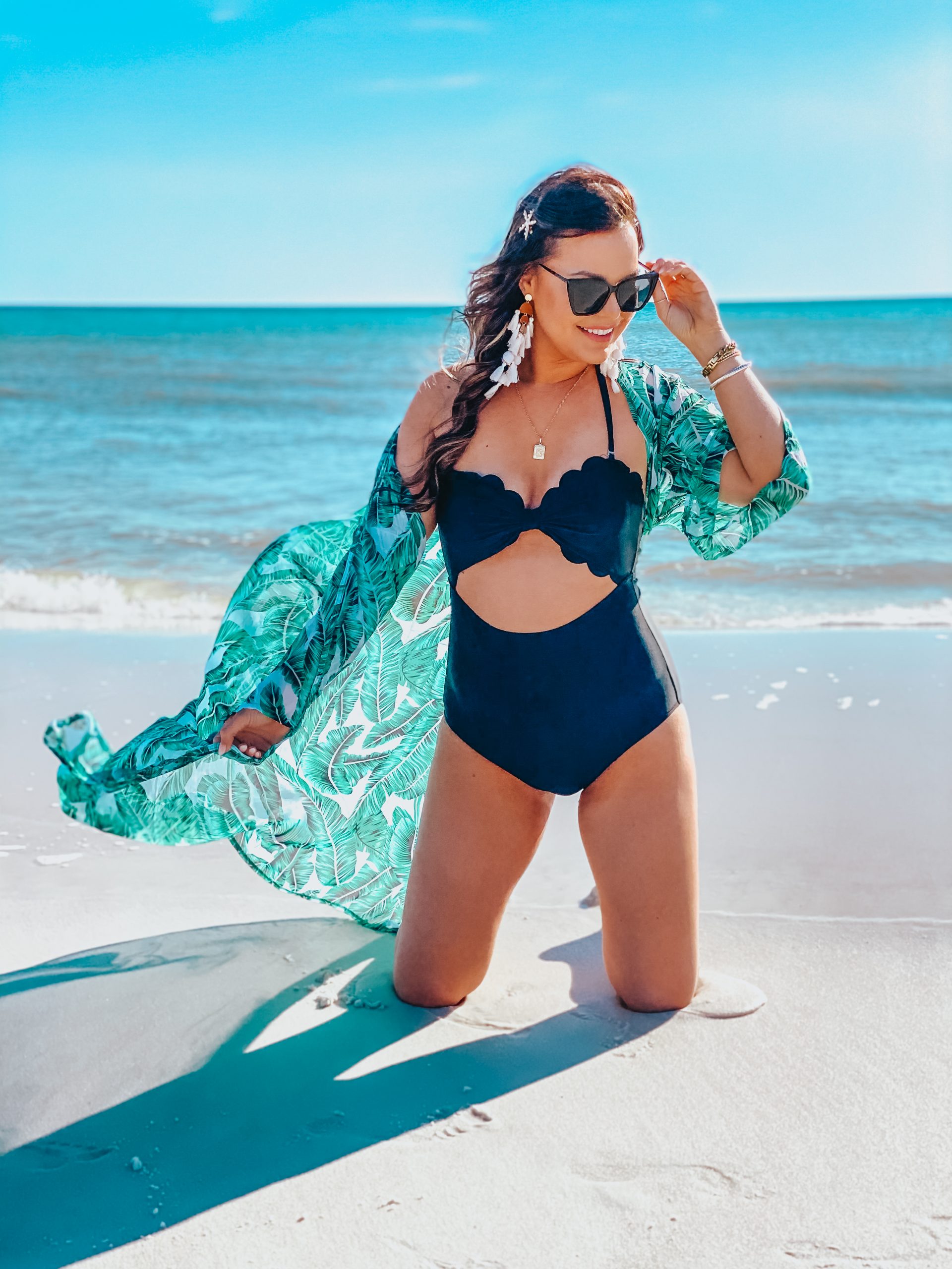 Affordable One-Piece Swimsuits + Cover Ups for Spring/Summer