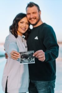 pregnancy announcement baby on the way